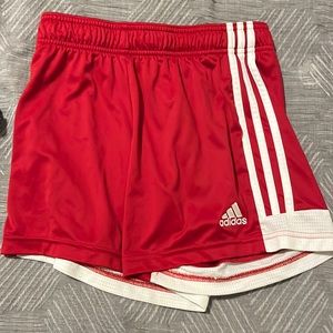 3/$15 Adidas Red Track shorts XS